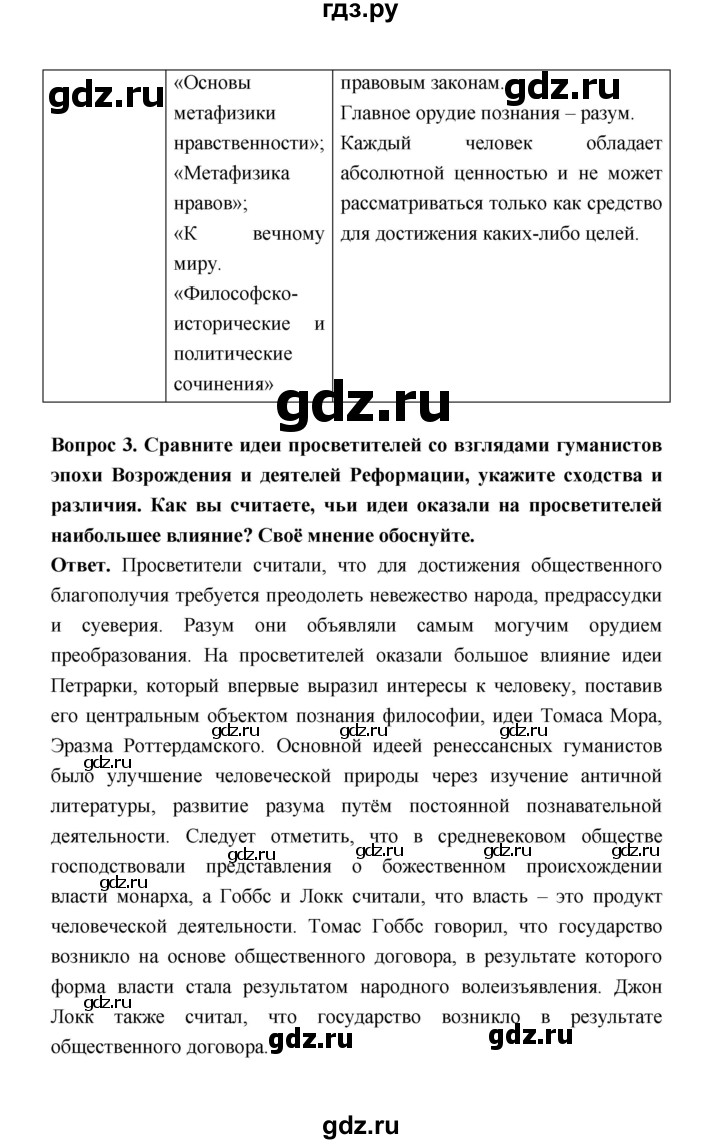 ГДЗ по истории 8 класс  Морозов История нового времени  страница - 45, Решебник к учебнику 2023